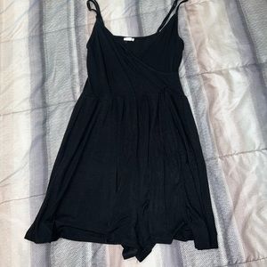 Garage black romper